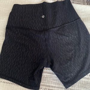 Lululemon align bike shorts - 6 inch length (size 10)